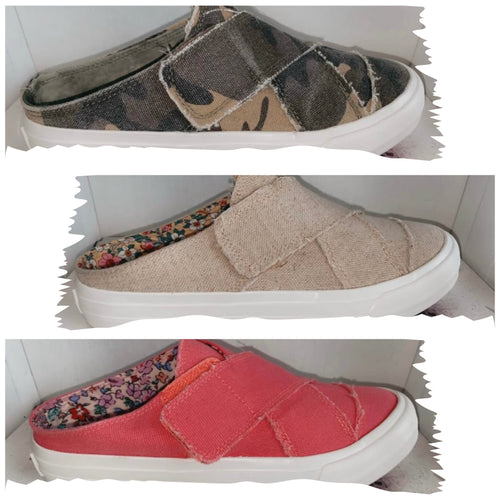 VERY G The Yvonne - open back sneaker MULTIPLE COLORS