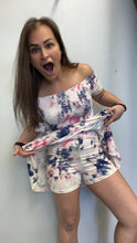 Load image into Gallery viewer, Tie Dye Dress with built in shorts