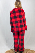 Load image into Gallery viewer, Woven plaid PJ set