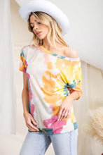 Load image into Gallery viewer, Tie dye short sleeve shirt