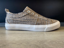 Load image into Gallery viewer, CORKYS BROWN TWILL SLIP ON LACELESS SNEAKERS