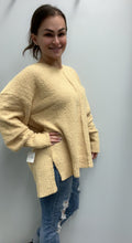 Load image into Gallery viewer, V neck mustard sweater