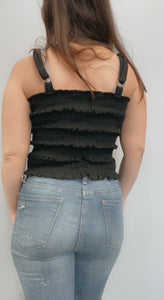 Thick strapped tank