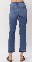 Load image into Gallery viewer, Judy blue high waisted frayed slit straight jean